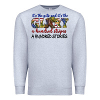 Heather Grey its the guts and its the glory a hundred stripes Premium Sweatshirt - texasbilliewilder
