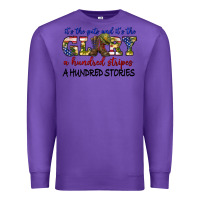 Purple its the guts and its the glory a hundred stripes Premium Sweatshirt - texasbilliewilder