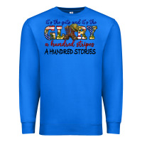 True Royal its the guts and its the glory a hundred stripes Premium Sweatshirt - texasbilliewilder