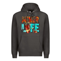 Smoke miner life Premium Hoodie - AdoDesignShop