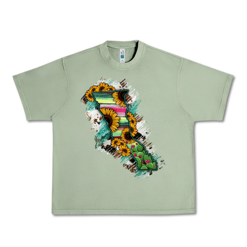 Baja California State Of Mexico Map Urban Heavy Tee by RanaPortraitStore | Teevron