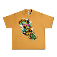 Peanut Butter Baja California State Of Mexico Map Urban Heavy Tee - RanaPortraitStore