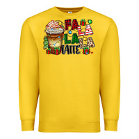 Lemon fa la la la latte Premium Sweatshirt - Zillion Design Studio
