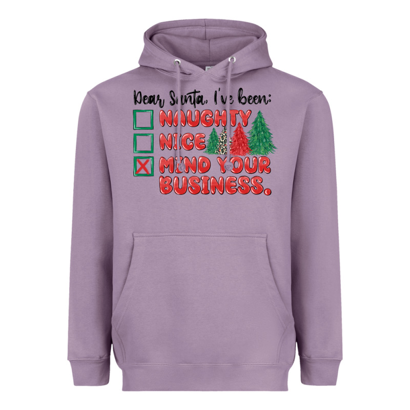Dear Santa Ive Been Heavyweight Hoodie by MaliasSmallBusiness | Teevron