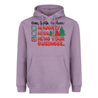 Lavender dear santa ive been Heavyweight Hoodie - MaliasSmallBusiness