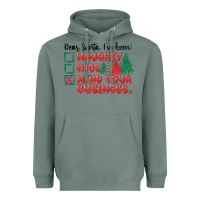 Sage dear santa ive been Heavyweight Hoodie - MaliasSmallBusiness
