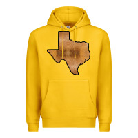 Lemon Texas Map Western Horsehide Pattern Premium Hoodie - Bettercallsaul