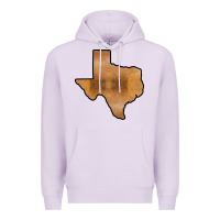 Lilac Texas Map Western Horsehide Pattern Premium Hoodie - Bettercallsaul