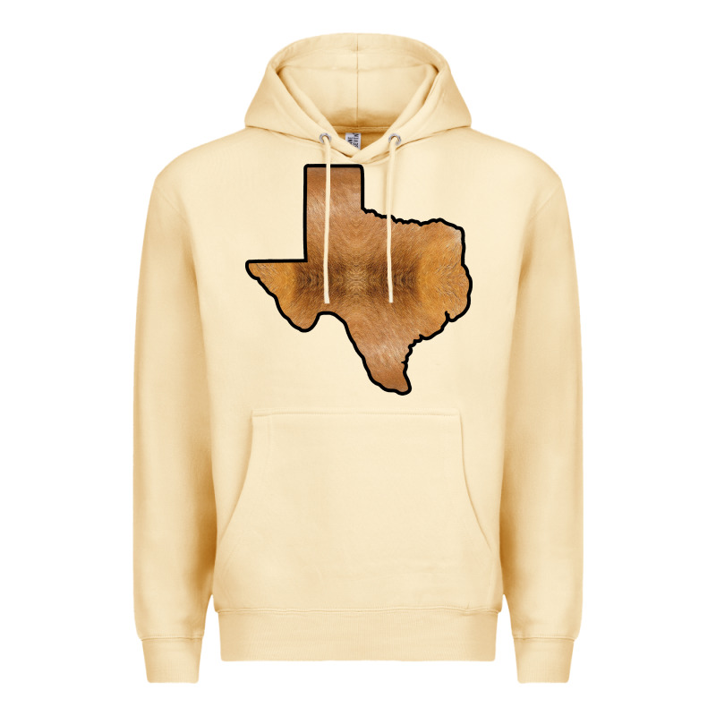 Texas Map Western Horsehide Pattern Premium Hoodie by Bettercallsaul | Teevron