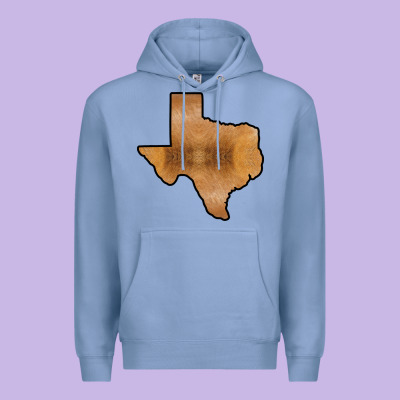 Texas Map Western Horsehide Pattern Premium Hoodie Designed By Bettercallsaul