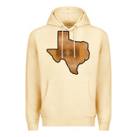 Pina Colada Texas Map Western Horsehide Pattern Premium Hoodie - Bettercallsaul