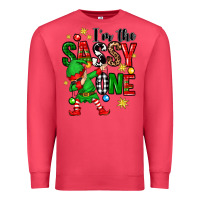 Cardinal im the sassy one elf Premium Sweatshirt - Zillion Design Studio