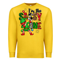 Lemon im the sassy one elf Premium Sweatshirt - Zillion Design Studio