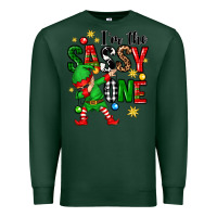 Sports Green im the sassy one elf Premium Sweatshirt - Zillion Design Studio