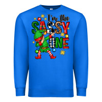 True Royal im the sassy one elf Premium Sweatshirt - Zillion Design Studio