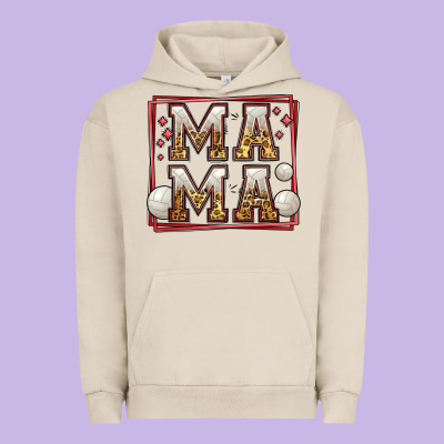 Volleyball Mama Urban Hoodie Designed By Jasminsmagicworld