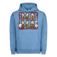 Pigment Pebble Blue volleyball mama Urban Hoodie - Jasminsmagicworld