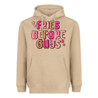 Mushroom fries before guys Heavyweight Hoodie - MaliasSmallBusiness