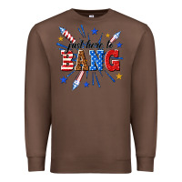 Chestnut just here to bang Premium Sweatshirt - texasbilliewilder