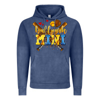 Vintage Denim ballpark mini Vintage Hoodie - AdoDesignShop
