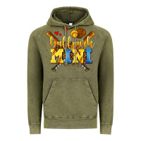 Vintage Olive ballpark mini Vintage Hoodie - AdoDesignShop