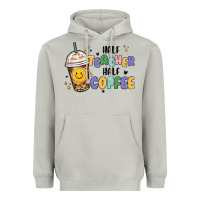 Moon Dust half teacher half coffee Heavyweight Hoodie - MaliasSmallBusiness