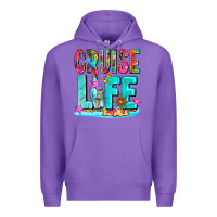 Purple cruise  life Premium Hoodie - AdoDesignShop