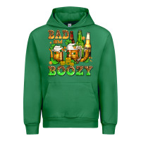 Emerald bad and boozy with beer Urban Hoodie - AdoDesignShop