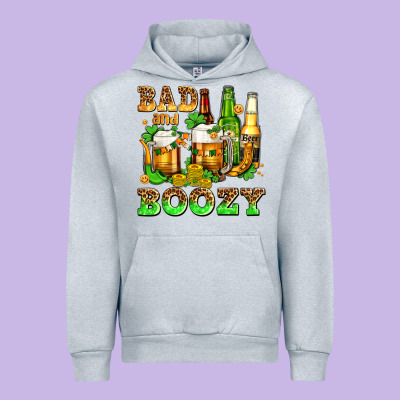 Bad And Boozy With Beer Urban Hoodie Designed By Adodesignshop