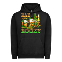 Pigment Black bad and boozy with beer Urban Hoodie - AdoDesignShop