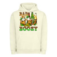 Pigment Pistachio bad and boozy with beer Urban Hoodie - AdoDesignShop