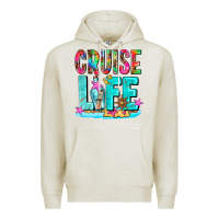 Oatmeal Heather cruise  life Premium Hoodie - AdoDesignShop