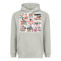 Moon Dust funny coffee quotes Heavyweight Hoodie - MaliasSmallBusiness