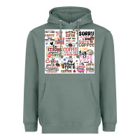Sage funny coffee quotes Heavyweight Hoodie - MaliasSmallBusiness