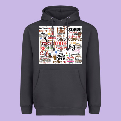 Heavyweight Hoodie funny coffee quotes