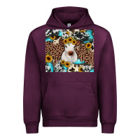 Mauve Wine western calf Urban Hoodie - JahusDesignShop