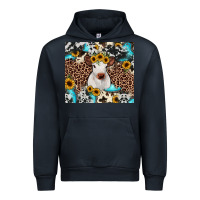 Navy western calf Urban Hoodie - JahusDesignShop