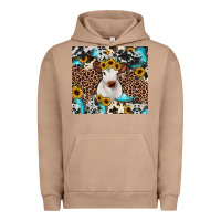 Pigment Burro western calf Urban Hoodie - JahusDesignShop