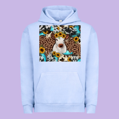 Western Calf Urban Hoodie Designed By Jahusdesignshop