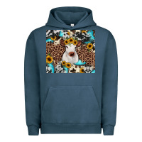 Pigment Midnight Navy western calf Urban Hoodie - JahusDesignShop