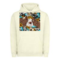 Pigment Pistachio western calf Urban Hoodie - JahusDesignShop