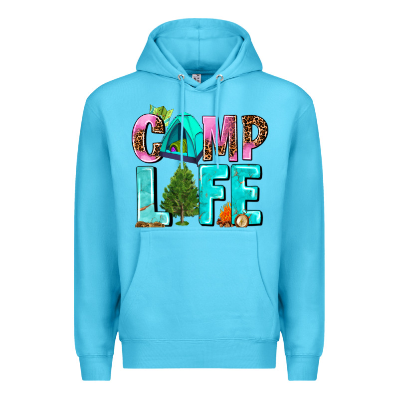Camp Life Premium Hoodie by AdoDesignShop | Teevron