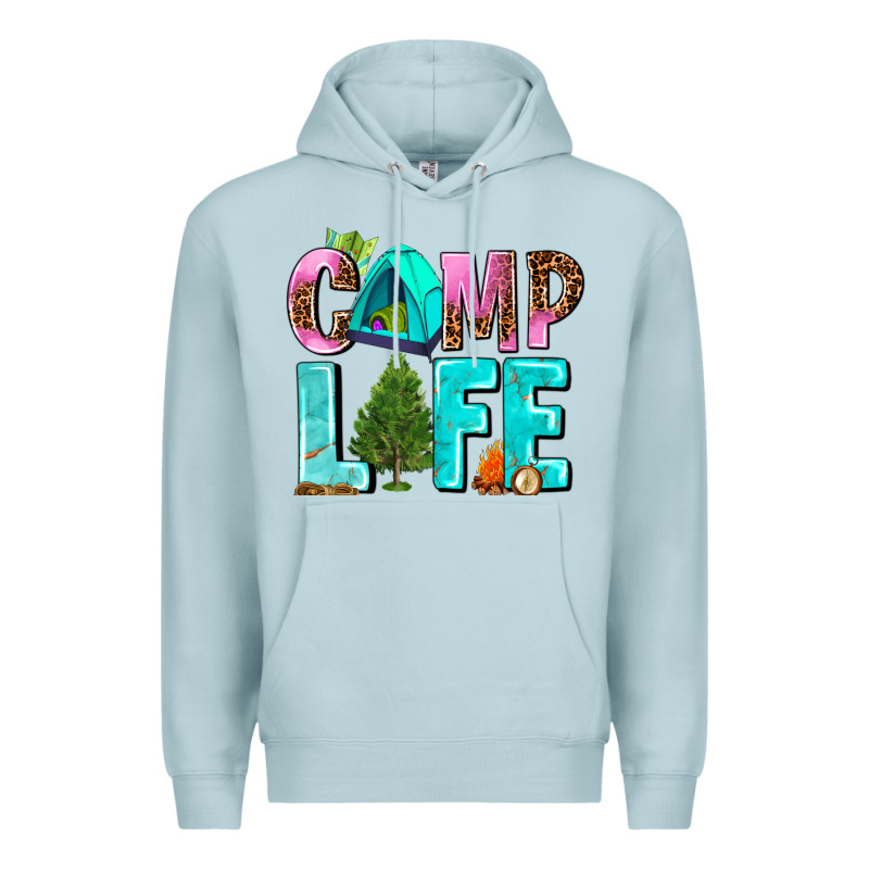 Camp Life Premium Hoodie by AdoDesignShop | Teevron