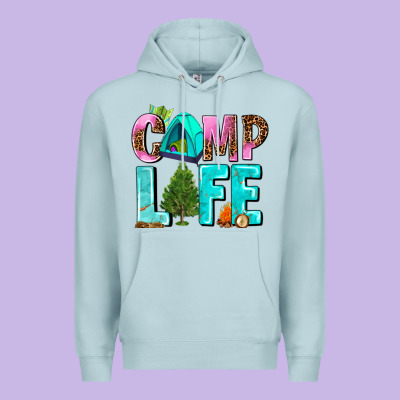 Camp Life Premium Hoodie Designed By Adodesignshop