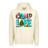 Sandshell camp life Premium Hoodie - AdoDesignShop