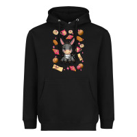 Black mi donkey mexican concha Heavyweight Hoodie - MaliasSmallBusiness