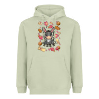 Matcha mi donkey mexican concha Heavyweight Hoodie - MaliasSmallBusiness