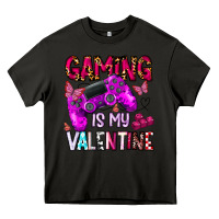Asphalt gaming is my valentine Heavy Core Tee - CowhideDigitalArt