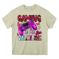 Mossy gaming is my valentine Heavy Core Tee - CowhideDigitalArt