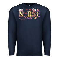 Navy easter nurse Premium Sweatshirt - RanaPortraitStore